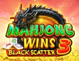 Mahjong Wins 3 Black Scatter slot game tile